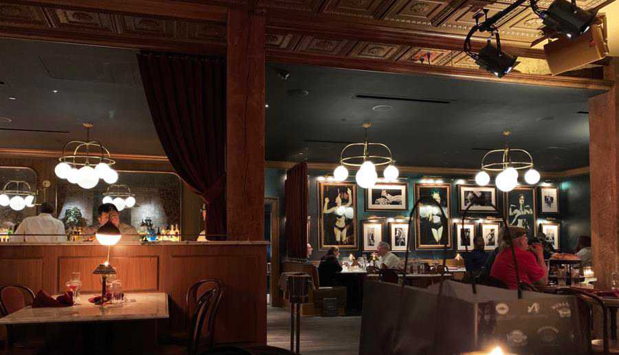 Monarque is a 135-seat French steakhouse designed to showcase the city’s best performers