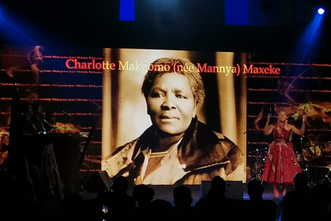 Charlotte Maxeke, Mother of Black Freedom formed part of the opening ceremony for the South African pavilion