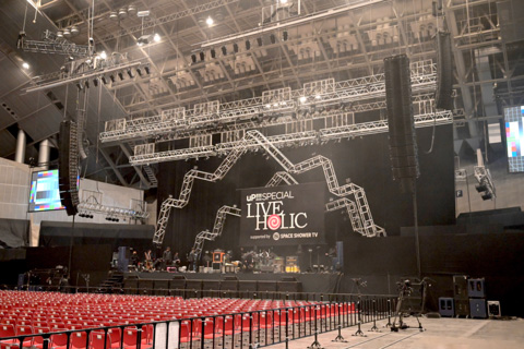 Try Audio Japan fielded an Outline sound system for the high-profile live event
