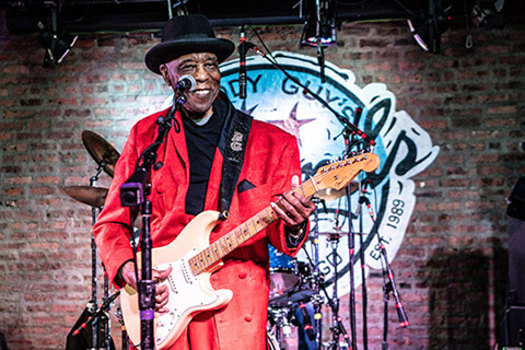 Buddy Guy was a co-owner of the famed Checkerboard Lounge on Chicago’s South Side before opening Legends