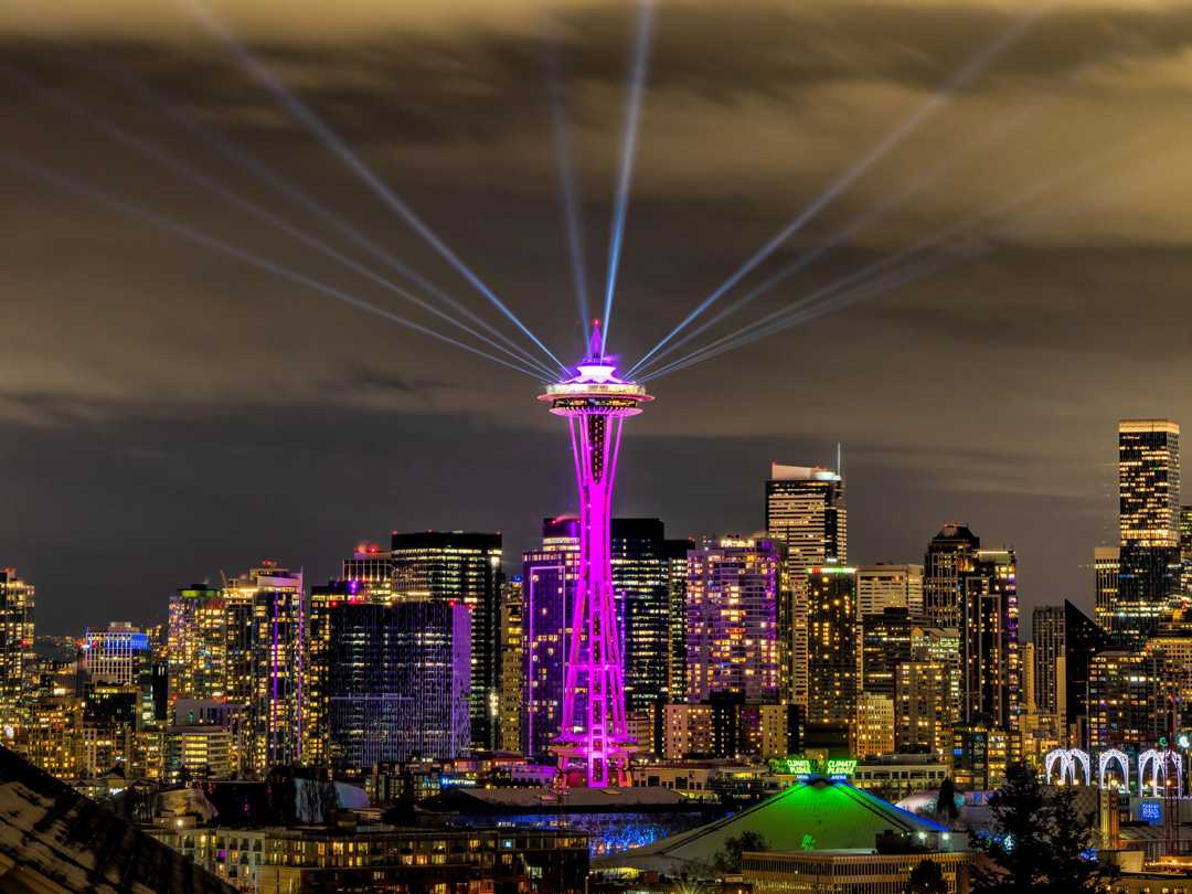 The Space Needle New Year’s Eve show was back in a big way (photo: Sigma Sreedharan)