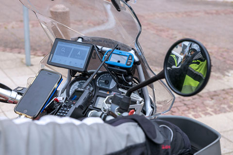 Bolero eliminated the need to invest in a dedicated communication solution for camera operators and motorcycle drivers