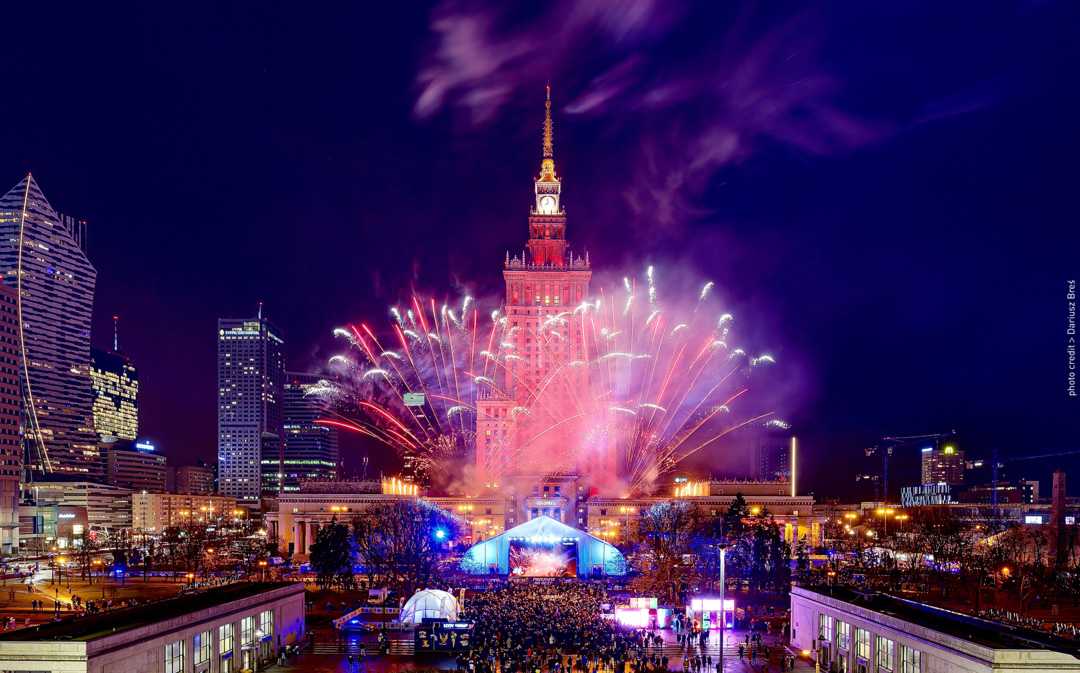 The largest single event was held in the capital, Warsaw