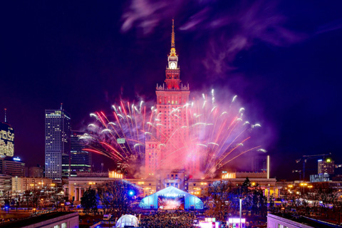 The largest single event was held in the capital, Warsaw