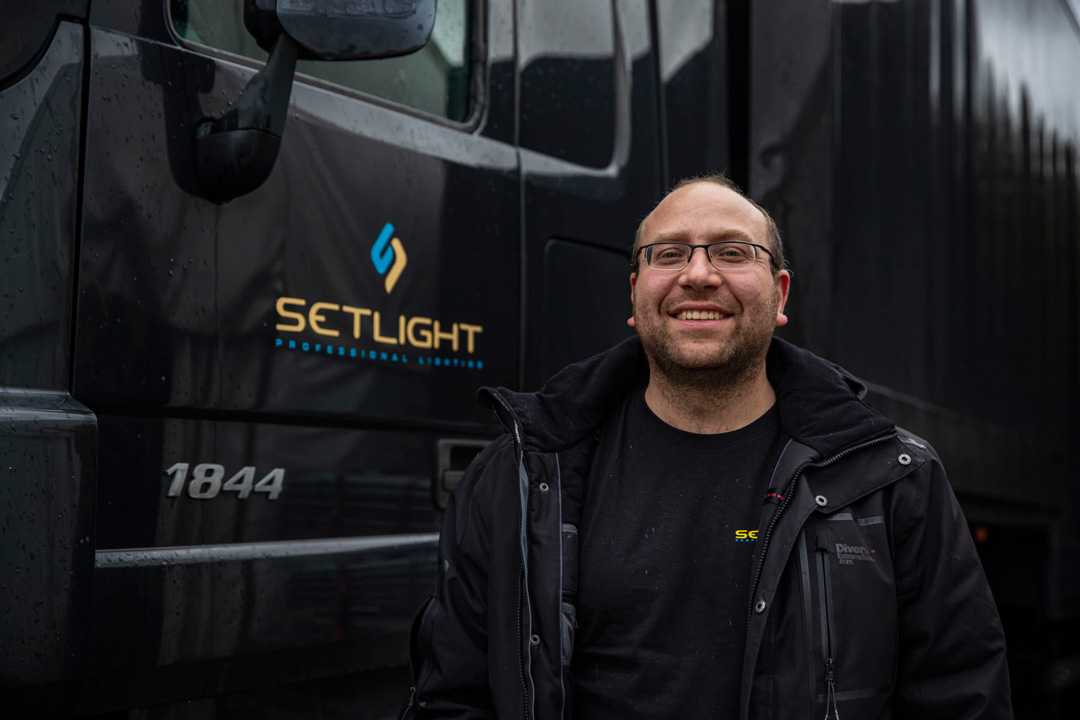 SetLight owner and general manager Przemek Wrembel (photo: Louise Stickland)