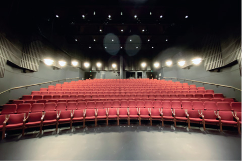 The Flex Acoustics's Evoke system in place at Aarhus Concert Hall