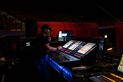 DWR and the inhouse teams specified two DiGiCo Quantum 338 consoles