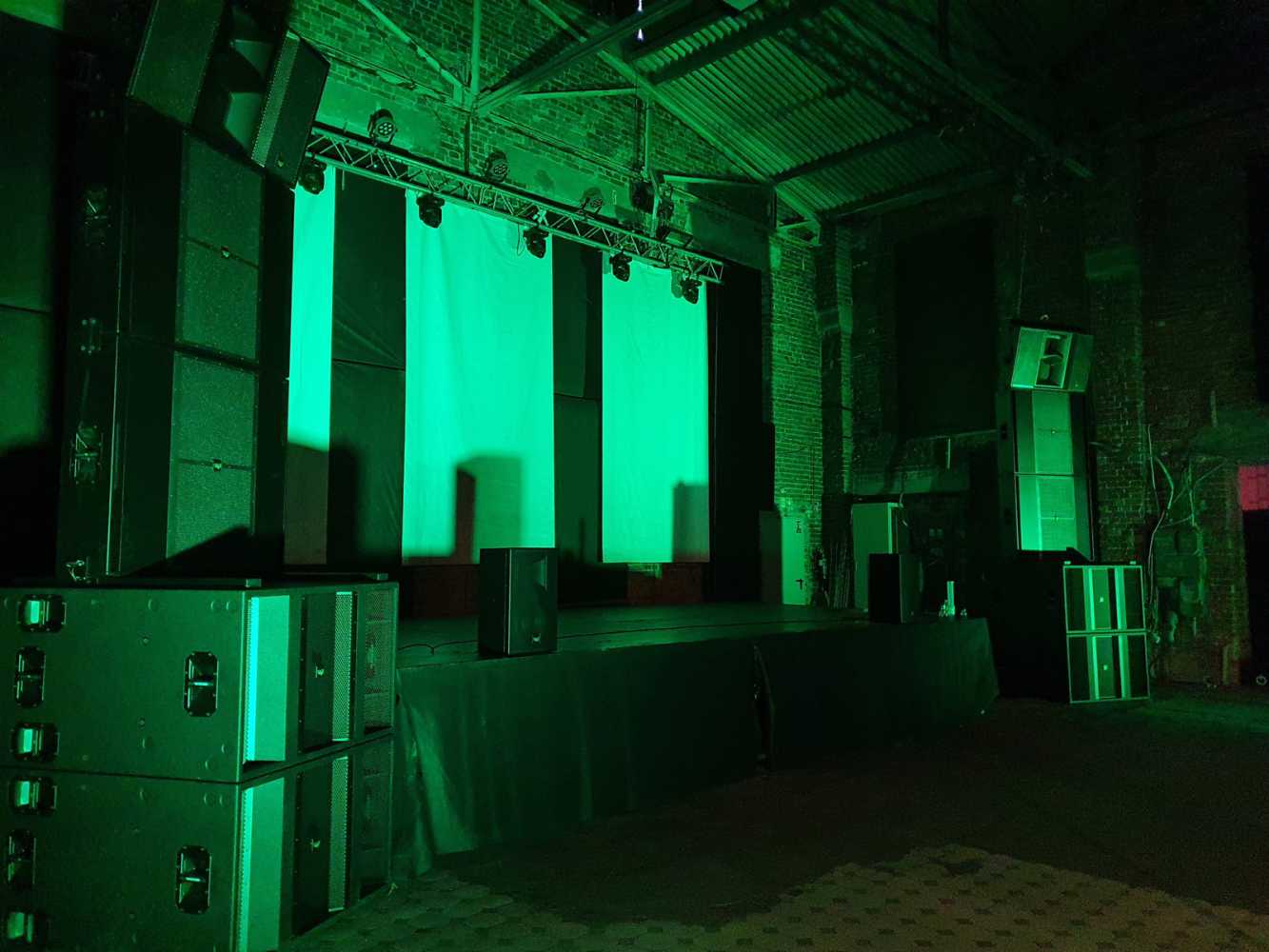 The systems were designed and installed by Wise Clubs and supplied by Arcade Audio