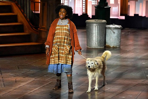Annie Live was broadcast to a TV audience of over 5m with 350 watching in the NBC studio