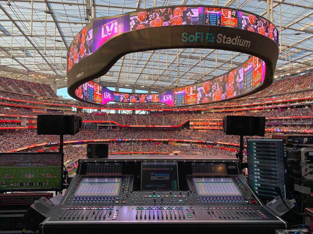 ATK Audiotek deployed four SD5 mixing consoles to handle the complex and high-profile production