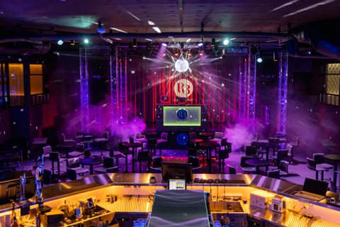 The R3 Club Lounge “combines trendy dining with a DJ-driven nightclub experience”