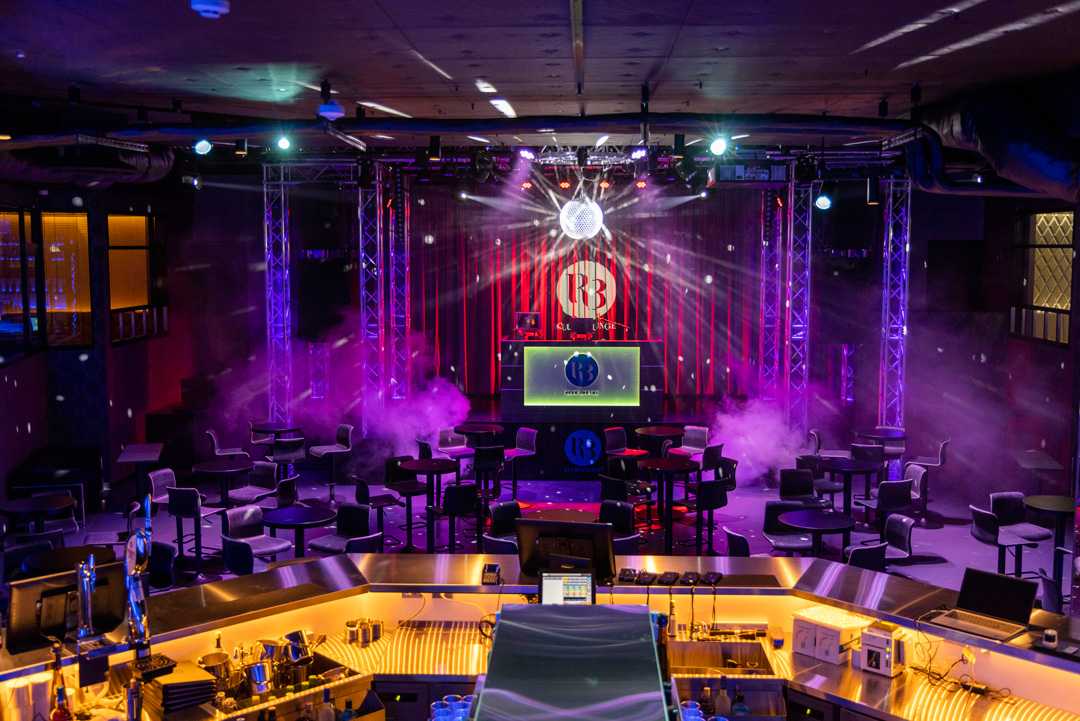 The R3 Club Lounge “combines trendy dining with a DJ-driven nightclub experience”