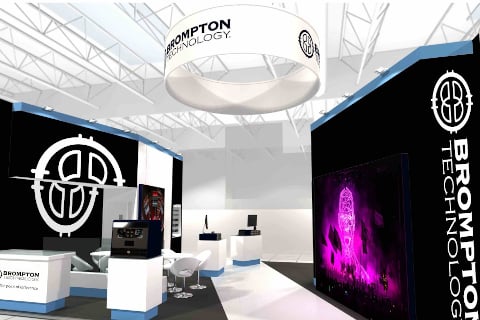 The product display area will showcase Brompton’s range of Tessera LED processors