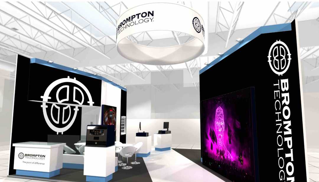 The product display area will showcase Brompton’s range of Tessera LED processors