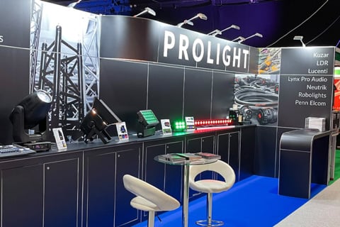 Prolight showed fixtures from LEDJ and eLumen8 along with the new pixel bars from Lucenti