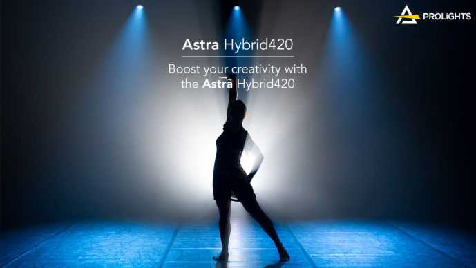 The Astra Hybrid420 - an all-in-one hybrid moving head