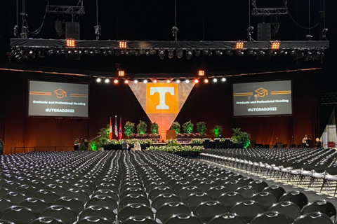 The ceremonies took place over three days at Thompson-Boling Arena