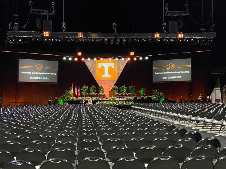 The ceremonies took place over three days at Thompson-Boling Arena