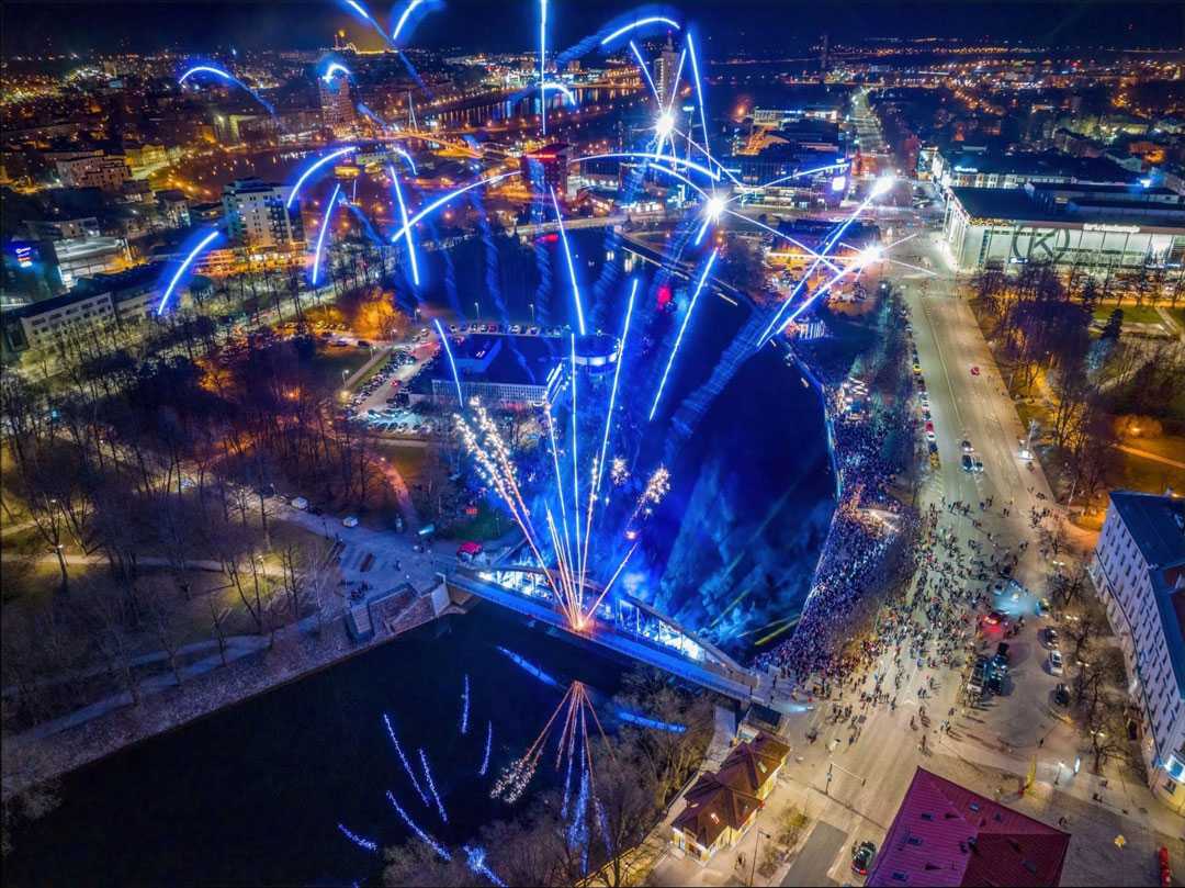 Tartu’s Volbriöö is a night of celebration for students and their related organisations (photo: Ragnar Vutt)