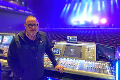 FOH engineer Olivier ‘GG’ Gerard chose a Solid State Logic SSL L200 to create the band’s polished live mix,