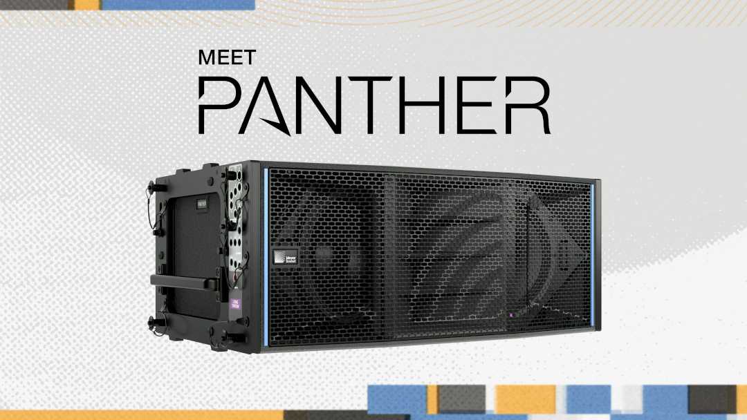 The 24 Pantherline-array speakers will be available from July 2022