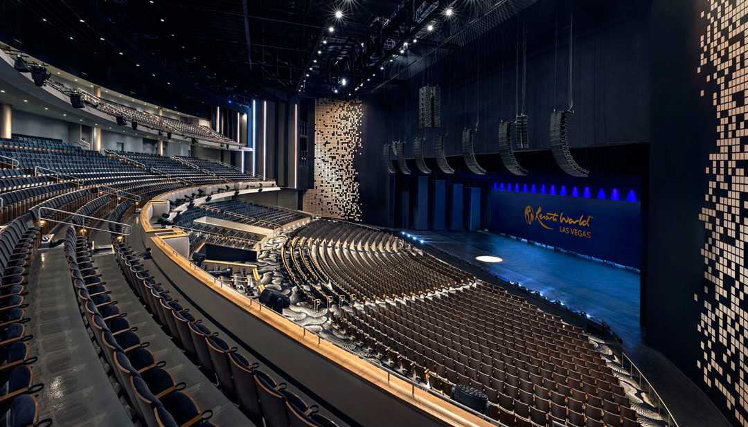 Resorts World Theatre is home to the first fixed install of L-Acoustics L-ISA in Las Vegas