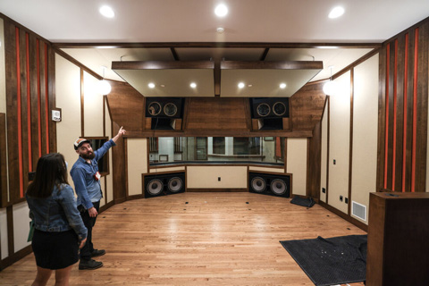 The recently opened Southern Grooves custom designed studio in Memphis