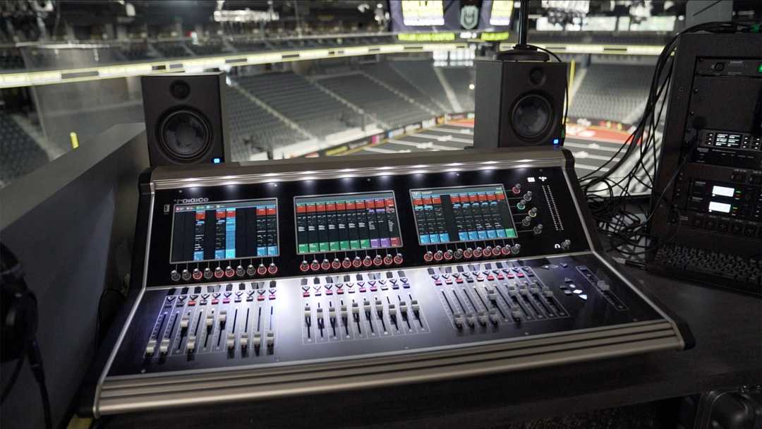 Anthony James Partners specified a DiGiCo S31 as the new arena’s front-of-house console