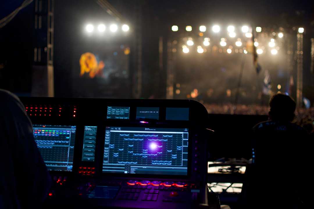 A total of nine Avolites consoles and four media servers were specified for this year’s Glastonbury