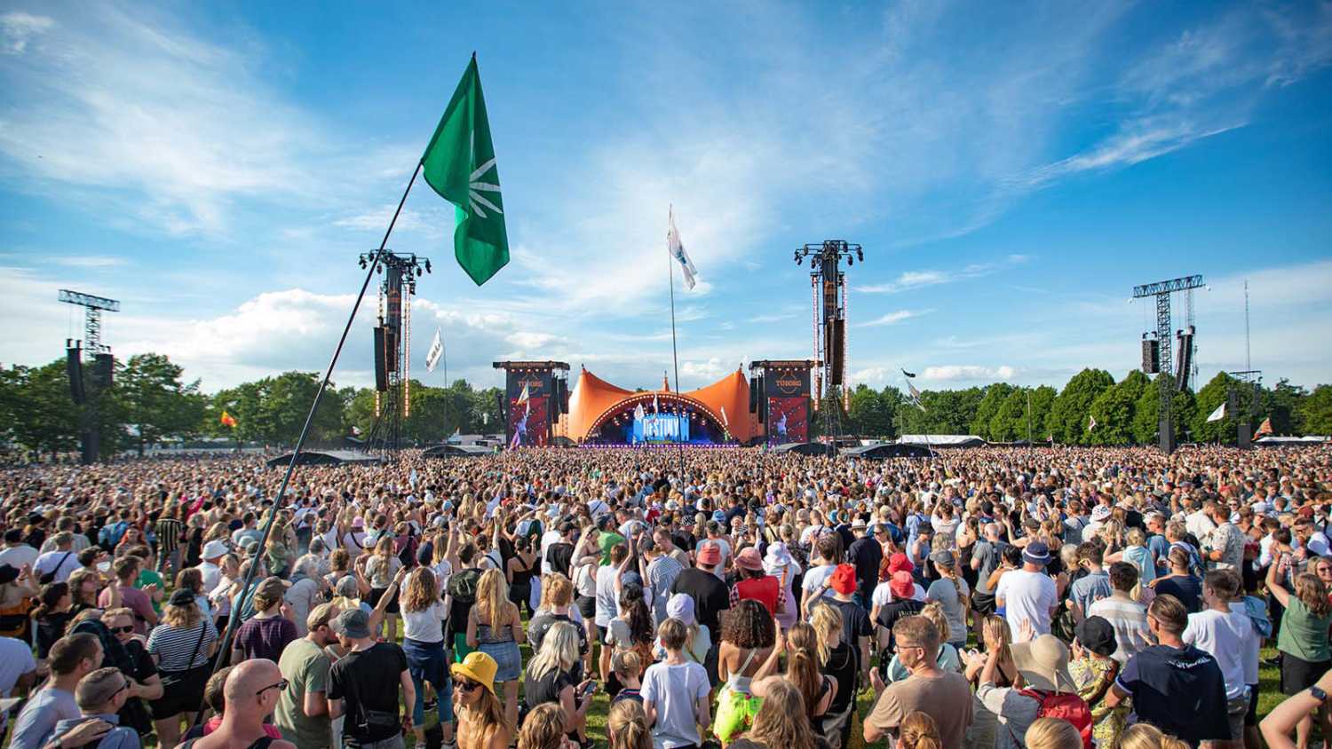 The Orange main stage has a capacity of more than 60,000
