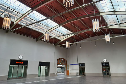 Basel Train Station is a primary hub for travel throughout Europe