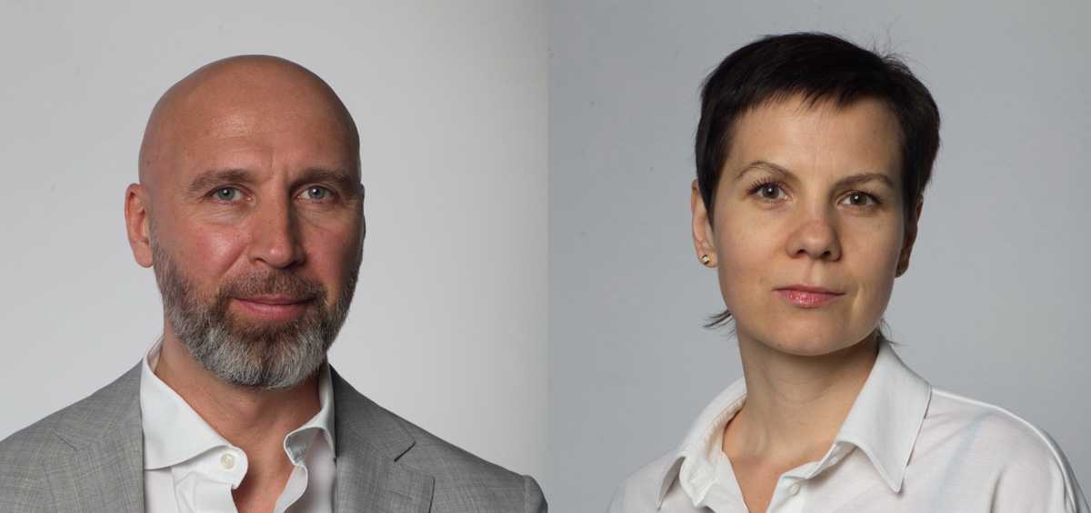 VGD Project CEO Igor Verkholat and marketing manager Natalia Petrukhina