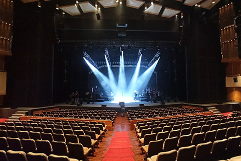 The concerts were staged at the Ríos Reina Hall of the Teresa Carreño Theater