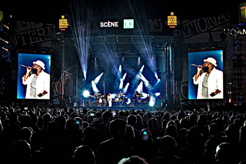 The Scène TD main stage at Montréal