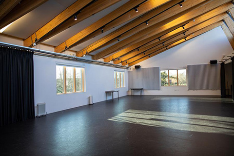 The Wimbledon college has high-end rehearsal spaces fitted with quality audio-visual equipment