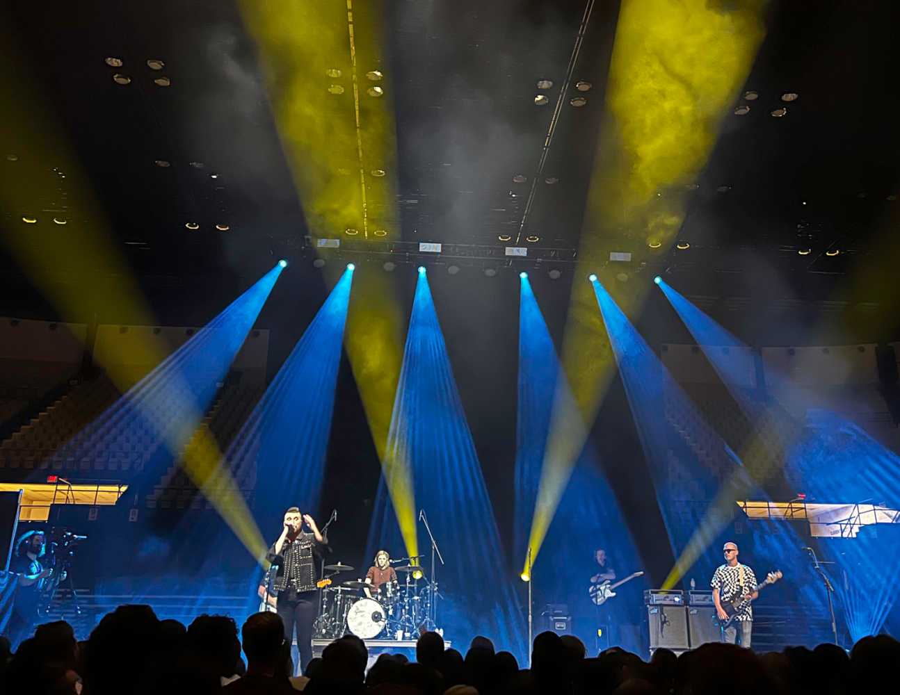 Ayrton Perseo Profile and Perseo Beam show their versatility at the Neon Trees concert at Kaplan Arena at William & Mary University