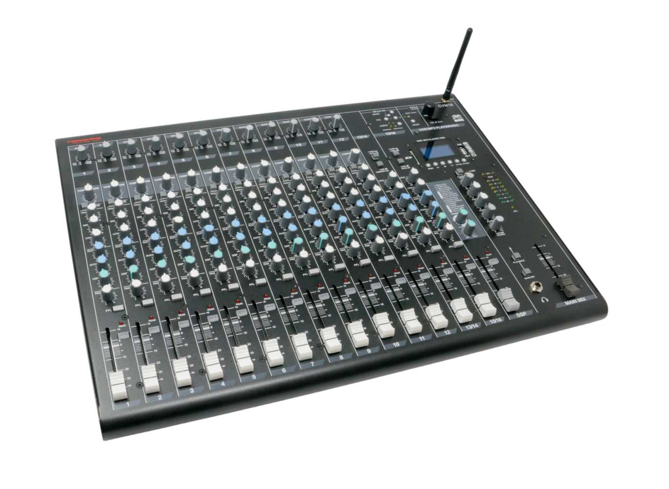 Cerwin-Vega’s CVM16 mixer features SKAA technology