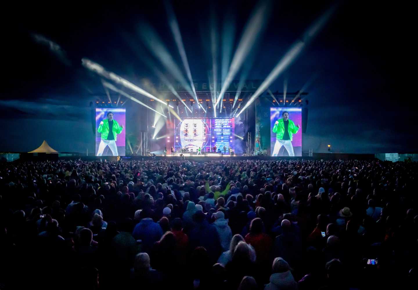Duran Duran headlined a number of UK outdoor shows this summer (photo: Lytham Festival)
