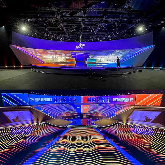 The event was staged at the Suntec Arena, Singapore