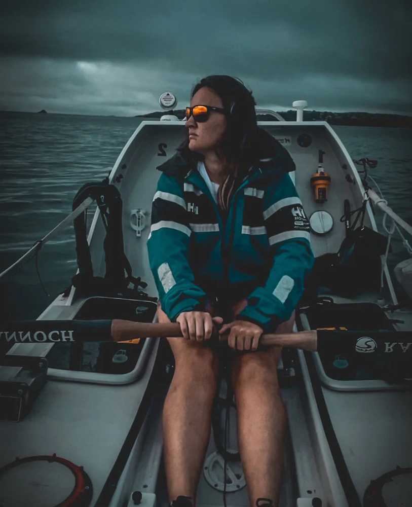 Lara Vafiadis will be rowing from the Canary Islands to the English Harbour in Antigua & Barbuda