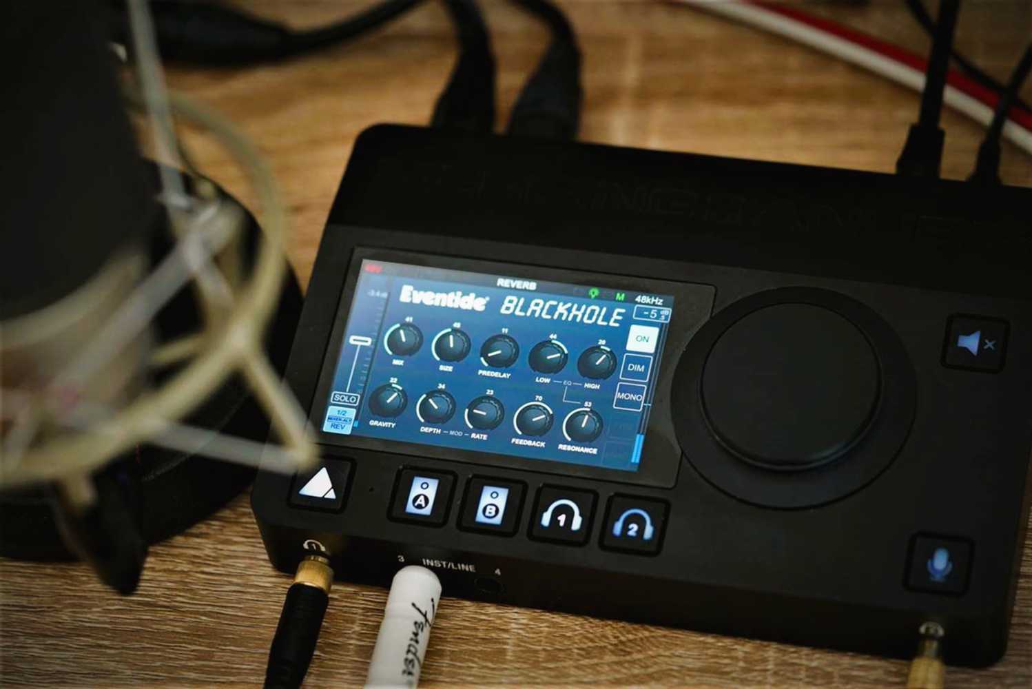 The Eventide Blackhole offers an enhanced alternative reverb