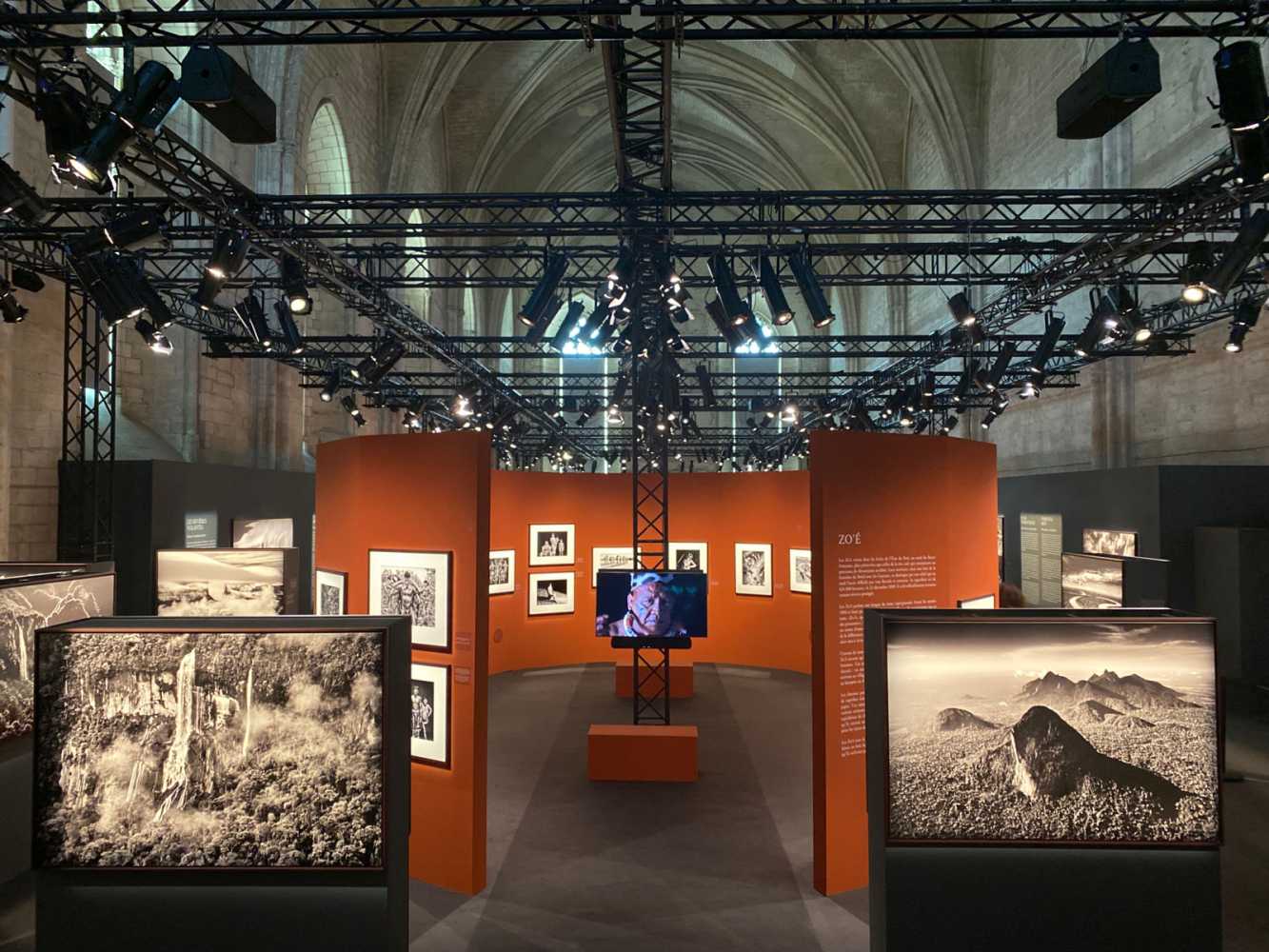 Sebastião Salgado’s work is celebrated at the Amazônia Exhibition at Palais des Papes in Avignon