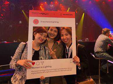 The Women in Lighting initiative raises the profile of female professionals in all lighting trades (photo: Ayrton)