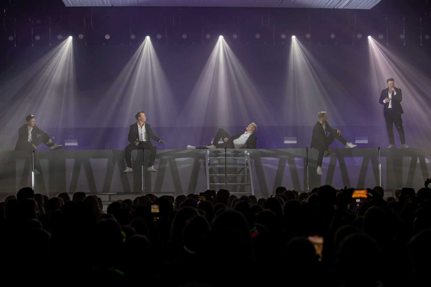 The Boyband Tour is performing 26 concerts in 20 venues in Denmark until mid-February (photo: Louise Stickland)