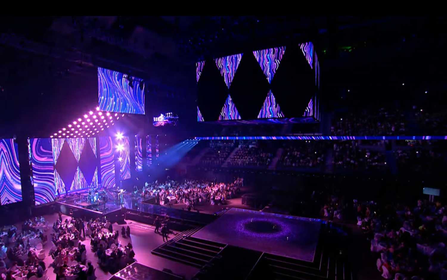 The show was staged at the 17,00-capacity WiZink Centre in Madrid
