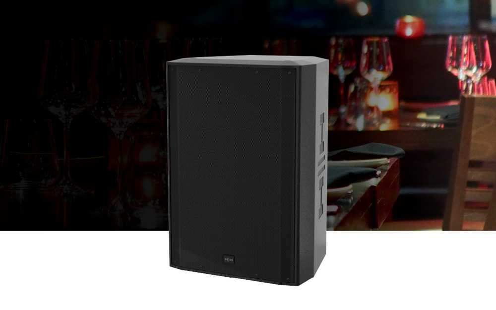 The loudspeakers are designed for a wide range of small to medium sized applications