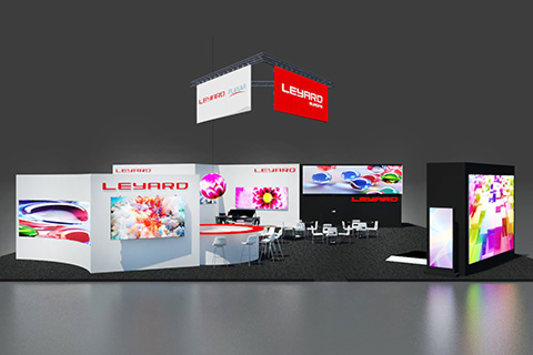 The Leyard Europe stand design will underline that its solutions are made in Europe