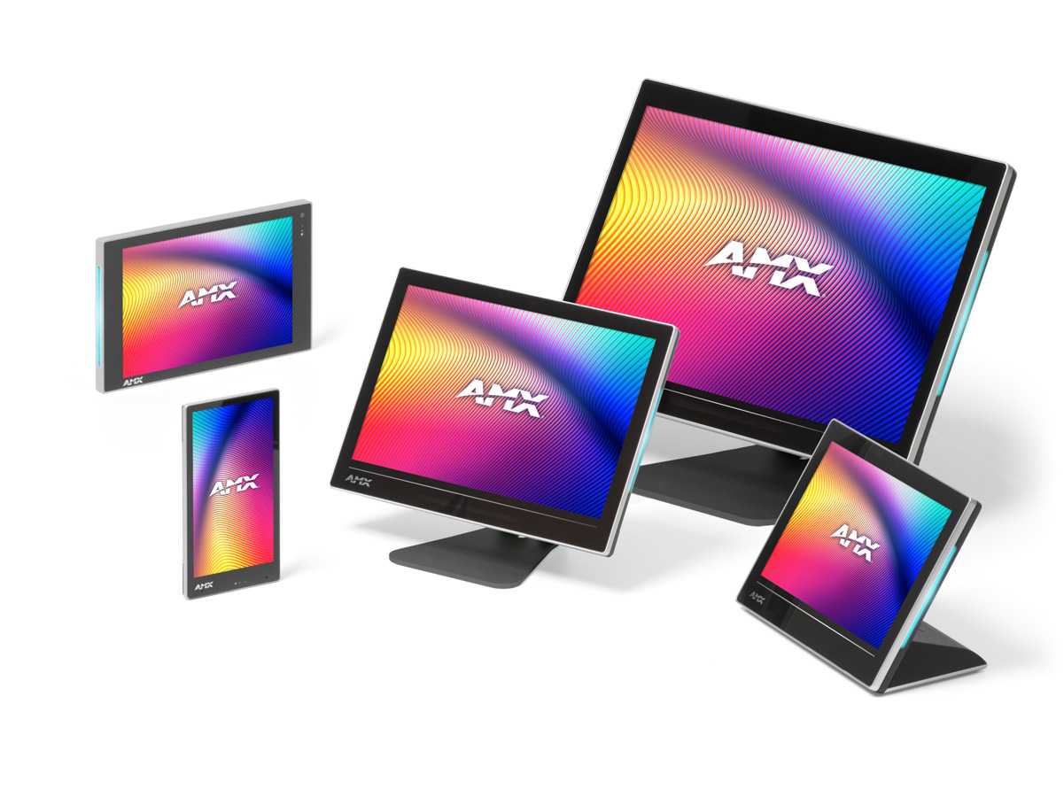 AMX Varia Series touch panels