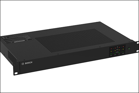 The Bosch PRM-4P600 power amplifier will be available in spring 2023
