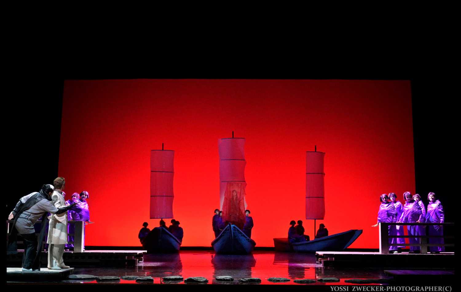 Israeli Opera’s production of Madame Butterfly (photo: Yossi Zwecker)